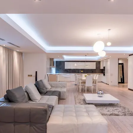 Appartement Luxury Herastrau Nord- 240 Sqm - Spa, Pool & Gym Access Boekarest