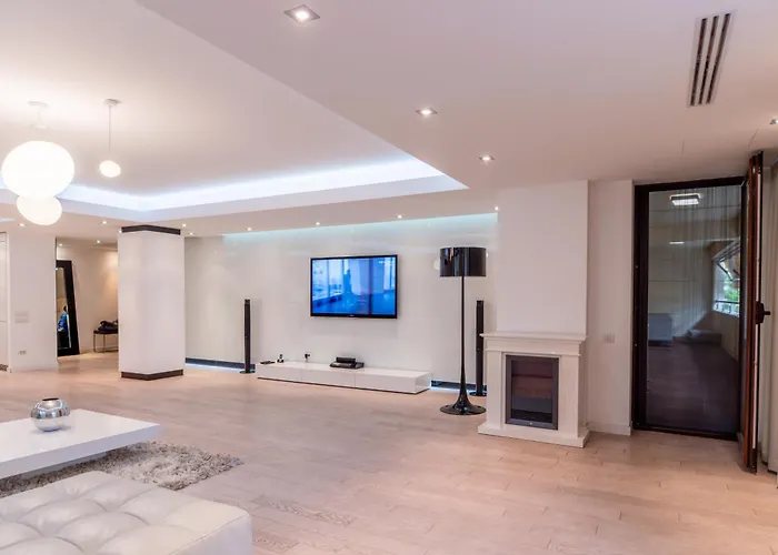 Luxury Herastrau Nord- 240 Sqm - Spa, Pool & Gym Access *