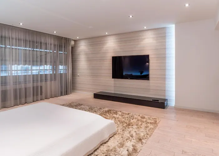 아파트 Luxury Herastrau Nord- 240 Sqm - Spa, Pool & Gym Access 부쿠레슈티